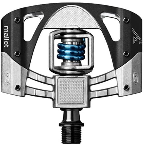  PEDALE CRANKBROTHERS MALLET 3 BLACK/RAW/BLUE SPRING Slike