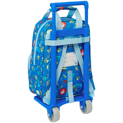  &amp;Scaron;olski nahrbtnik s kolesi The Paw Patrol Pups rule Modra 20 x 28 x 8 cm Slike