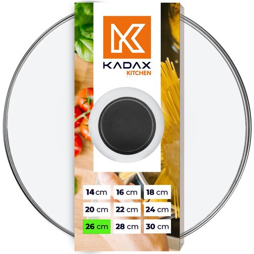 KADAX stekleni pokrov 26 cm univerzalni toplotno odporen pokrov za lonce in ponev, (5000355960) Cene