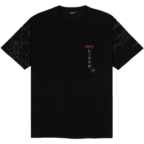Dolly Noire Majice s kratkimi rokavi Rayquaza Tee Črna Cene