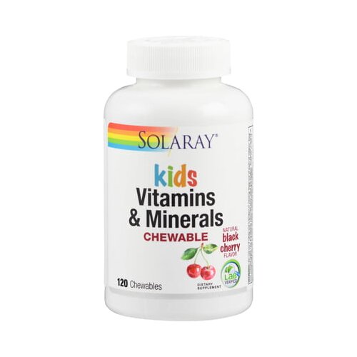 Solaray Otroške multivitaminske žvečljive tablete Cene