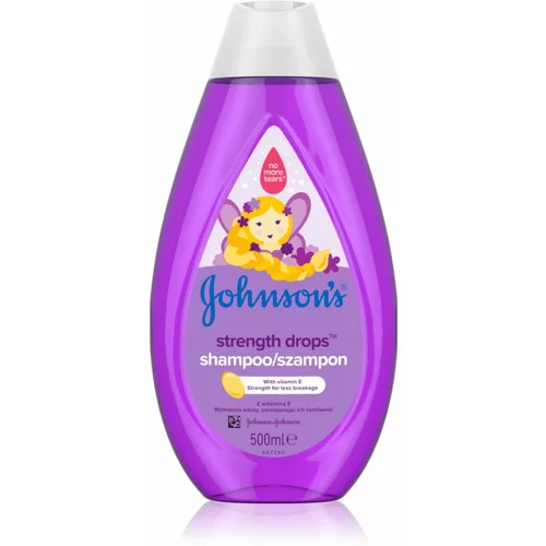 Johnsons Strenght Drops šampon za učvršćivanje za djecu 500 ml