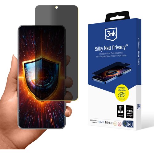 3mk mat steklo privacy za huawei P60 pro visoka odpornost na praske, (5000018048) Cene