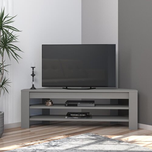 Hanah home corner - grey grey tv stand Slike