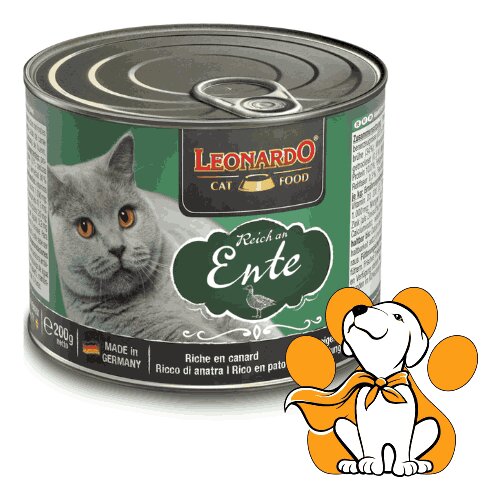 Leonardo Cat Duck 200g, Hrana Sa Pačetinom Za Osetljivu Probavu Mačaka Cene