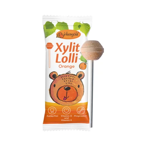  Xylitol Lollipop - Pomaranča