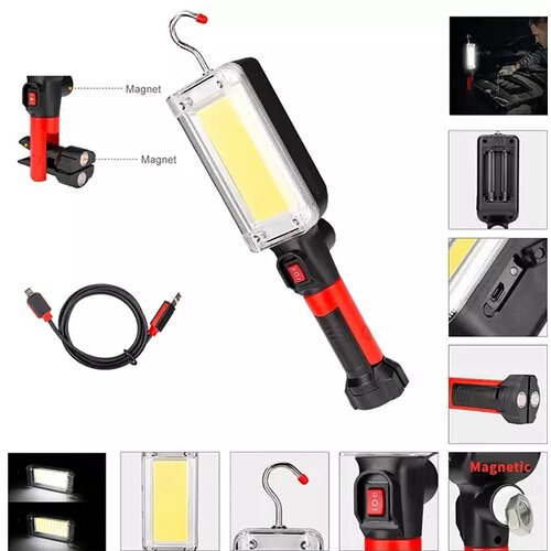  punjiva led lampa sa magnetom 20w Slike