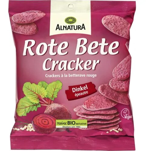 BIO krekerji iz rdeče pese - 75 g Slike