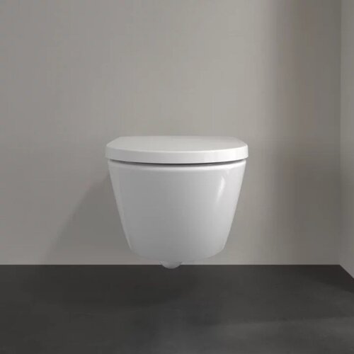 Villeroy Boch 4670TSR1 Subway 3.0 Combi-Pack CeramicPlus TwistFlush viseča brezrobna WC &amp;scaron;koljka z WC desko s počasnim zapiranjem Slike