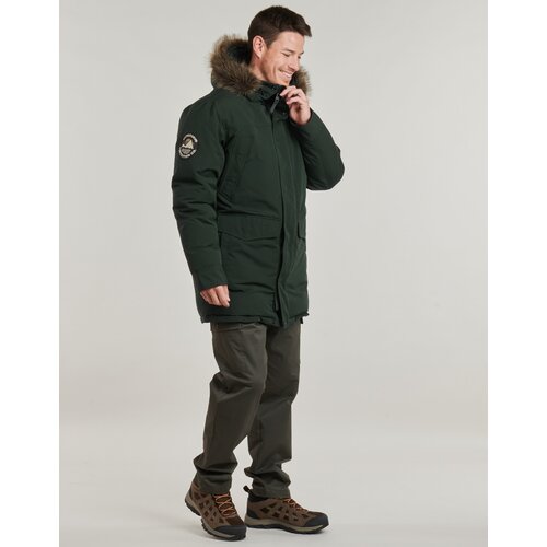 Superdry Parke EVEREST FAUX FUR PARKA JACKET Zelena Cene