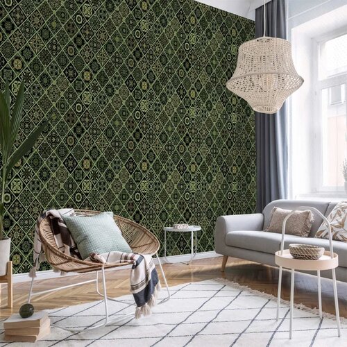  Tapeta - Olive Mosaic 49x1000 Samoljepljiva Cene