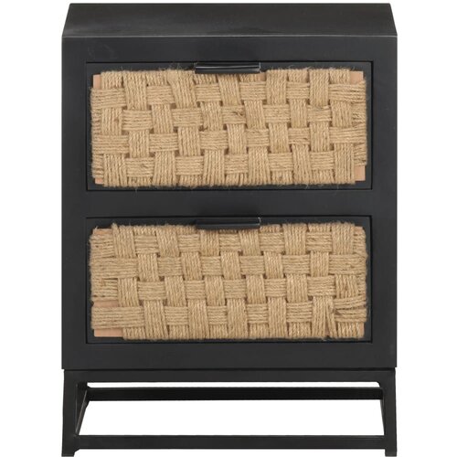 Maison Chic Nočna omarica - Nočna miza 40x30x50 cm trden mangov les, (21687049) Slike