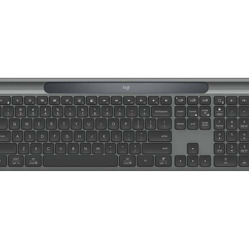 Logitech Signature Slim Solar+ wireless keyboard K980, Graphite, for Business Slike