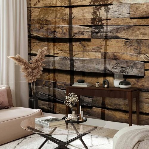  Foto tapeta - Shadow of Trees 500x350 Premium Cene