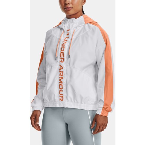Under Armour Jacket UA Rush Woven FZ Jacket-WHT - Women Slike