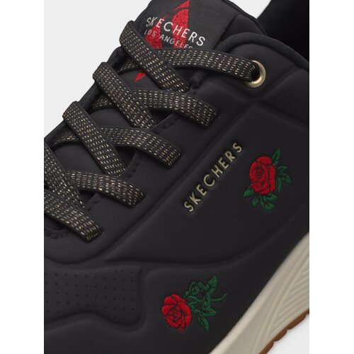 Skechers Niske tenisice &amp;#039;UNO - CHAMPAGNE &amp;amp; ROSES&amp;#039; zlatna / zelena / crvena / crna Slike