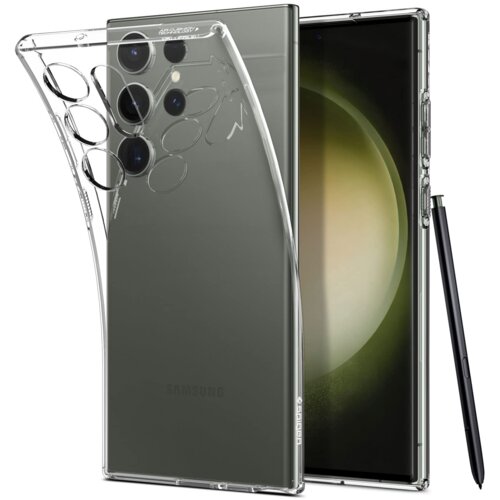 Onasi Ultra tanek silikonski ovitek za Samsung Galaxy S24 Ultra 5G - prozoren Cene