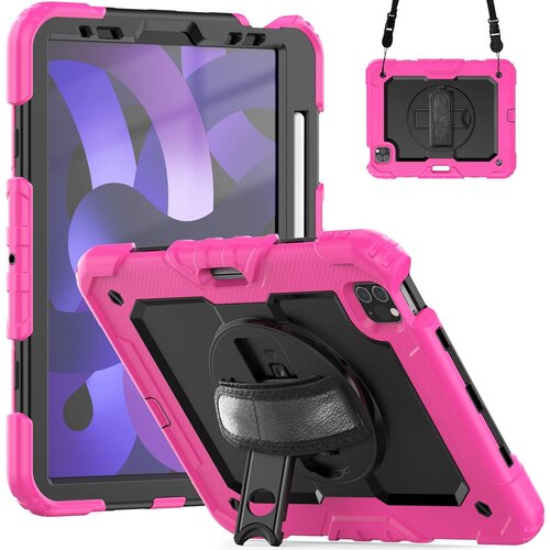 JTech Ohi&scaron;je za iPad Pro 11/Air 5/4 s stojalom in naramnico Roza, (22025539) Cene