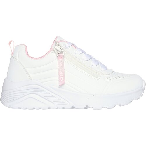 Skechers Patike za devojčice Uno Lite-Easy Zip, 310387L-WHT, Bele Cene