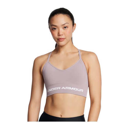 Under Armour UA Women's Sports Bra Vanish Seamless Low, Tetra Grey/White - S, (21582225) Cene