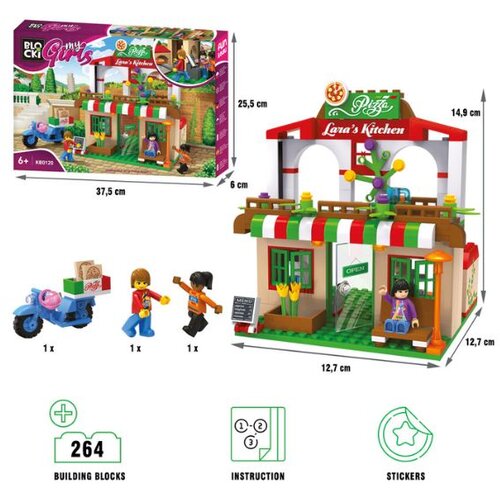  Kocke blocki picerija Cene