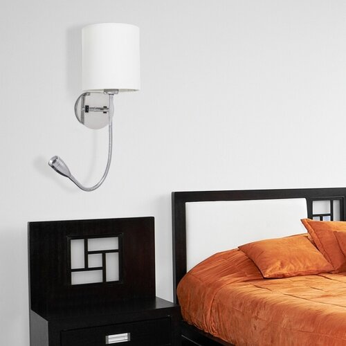 Rabalux larkin zidna lampa sa čitačem E27 40W LED3W QV33XXX Slike