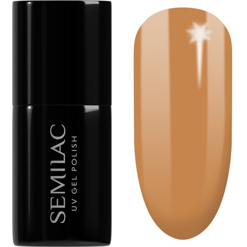 Semilac UV Hybrid Pastelowe Neony gel lak za nohte z uporabo UV/LED lučke odtenek 600 Apricot Crush 7 ml Cene