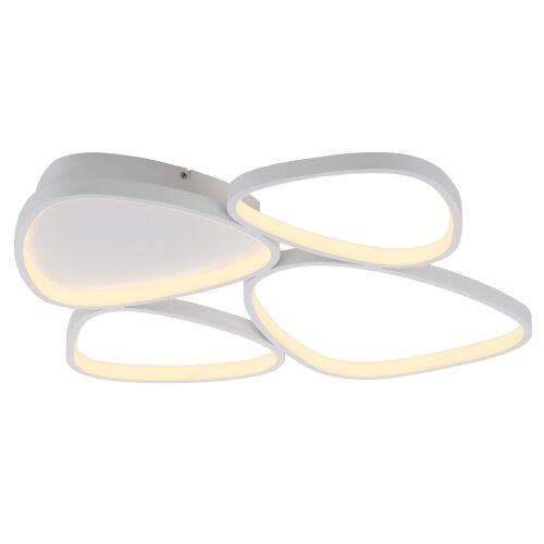SCH&amp;Ouml;NER WOHNEN 14038-16 - LED prigu&amp;scaron;iva stropna svetiljka PEBBLES LED/35,5W/230V bela Slike