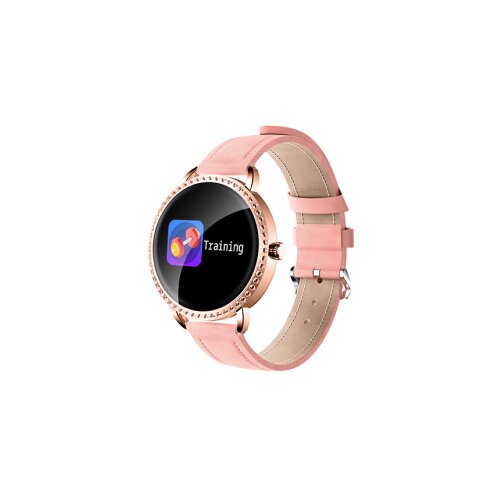 Smart Watch (Bracelet) H7 roze-zlatni pameni sat Slike