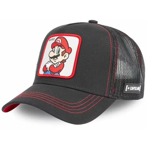 Capslab Kapa Super Mario boja: crna, s aplikacijom