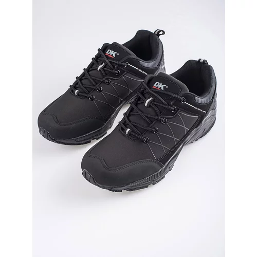 DK Black trekking shoes for men