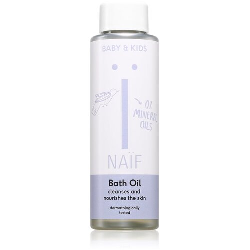 Naif Baby & Kids Bath Oil mliječno ulje za kupku za bebe i djecu 100 ml Cene