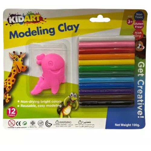 KidArt set plastičnih modlov, ocean - 12 barv Cene