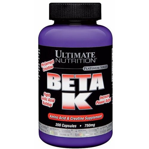 Ultimate Nutrition Beta K, 200 kapsula Slike