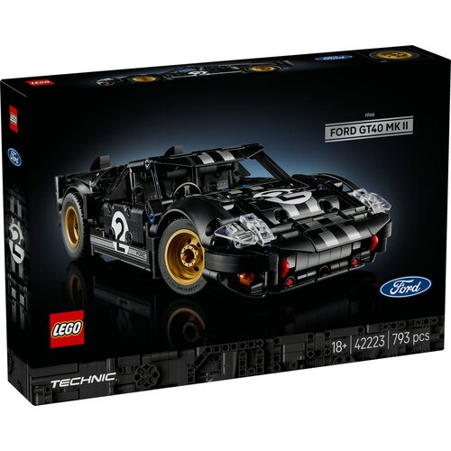 Lego technic - 1966 ford GT40 mkii trkački automobil (42223) Slike