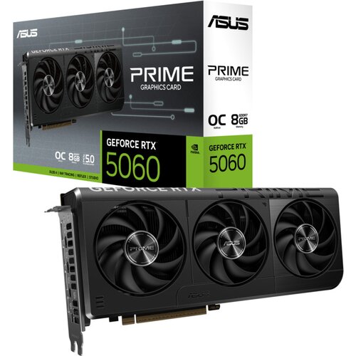 Asus VGA PRIME-RTX5060-O8G8GB GDDR7,3x DP, 1x HDMI Cijene