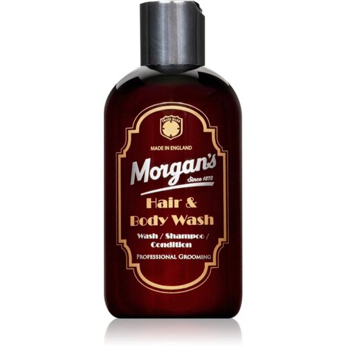 Morgan&amp;#039;s Hair &amp;amp; Body Wash gel za prhanje in &amp;scaron;ampon 2v1 250 ml Slike