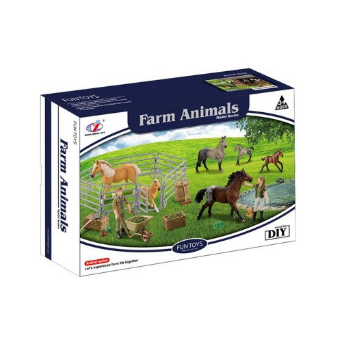  Zhongjieming toys, igračka, set farma, domaće životinje, 4073142 ( 867120 ) Cene