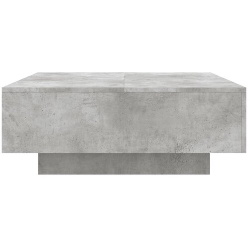  Stolić za kavu s LED svjetlima sivi boja betona 80x80x31 cm Slike