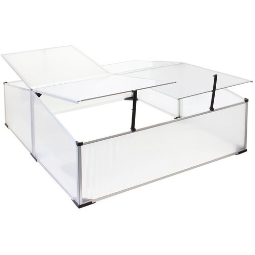  Vrtna alu. plastenik 100x120cm prozirni dupli Cijene