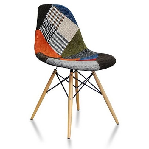  Stolica Charlie Patchwork Mix crvena FA0044 Cene