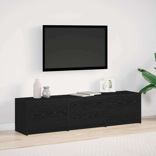 TV omarica z LED lučmi Črna Orehovina 162 x 34 x 40 cm, (5000112767) Cene