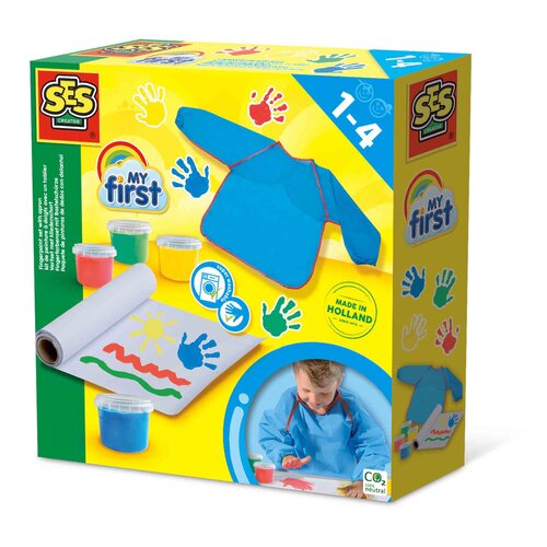 Ses My First - Komplet prstne barve s predpasnikom, (21333312) Slike