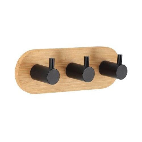 Tendance Chiviluk sa 3 kuke 3m 3,5x13,5x3,5 bambus metal, crna Cijene