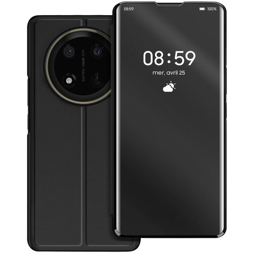 AVIZAR Ohišje za Honor Magic 7 Lite Clapet Mirror Stand, Črna, (5000011066) Cene