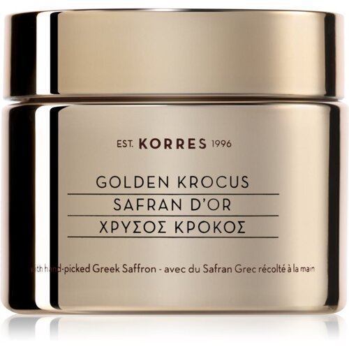 Korres Golden Krocus regeneracijska krema za obraz proti znakom staranja 50 ml Slike