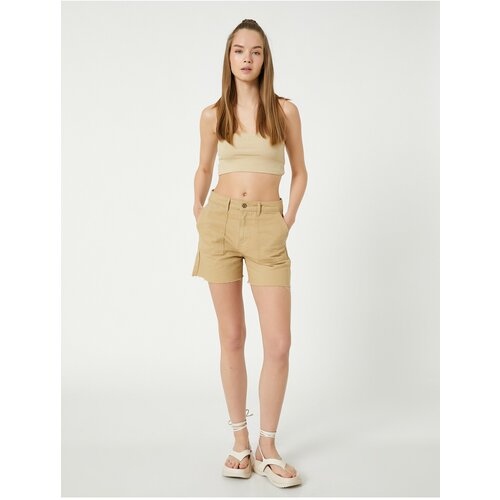 Koton shorts - brown Slike