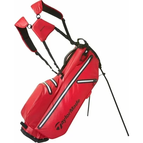 TaylorMade Flextech Waterproof Stand Bag Red Golf torba