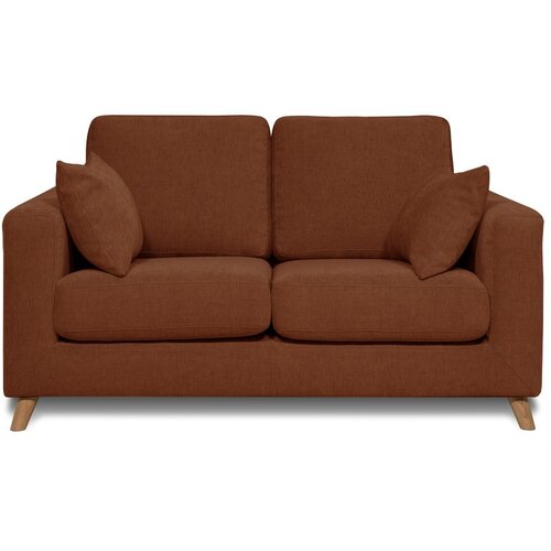 Scandic Temno oranžna sedežna garnitura 157 cm Faria - Scandic Cene