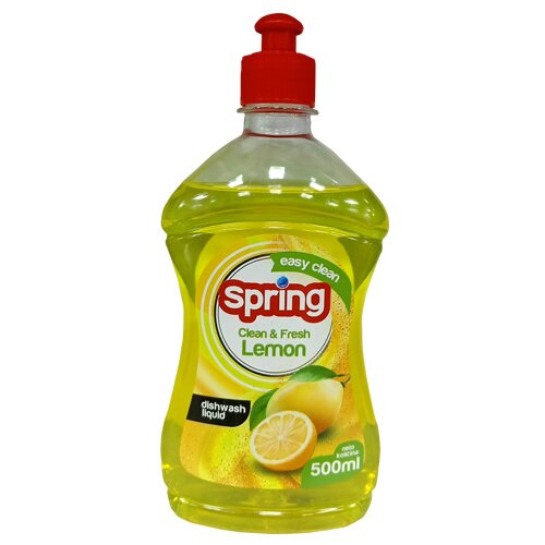 Spring deterdžent za sudove limun 500ml Slike